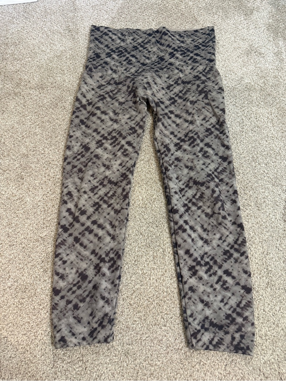 SPANX Ribbed Shapewear Leggings, XL